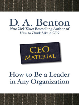 cover image of CEO Material